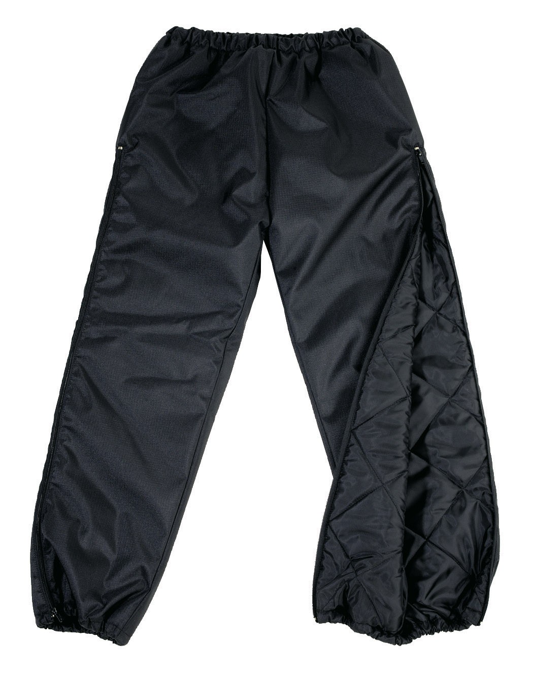 Pantalon de travail imperméable RIPSTOP matelassé noir