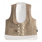 Gilet de charpentier velours