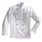 Veste de cuisinier avec boutons plats