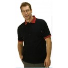 Polo col contrasté poly/coton 240 g/m²   
