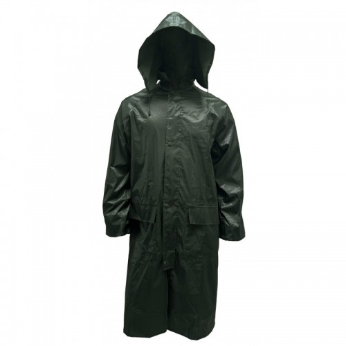 MANTEAU LONG CAMOUFLAGE ORANGE