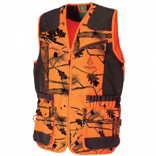 Gilet camouflage orange