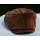 Casquette style années 30 en velours