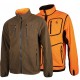 VESTE POLAR REVERSE ORANGE/MARRON