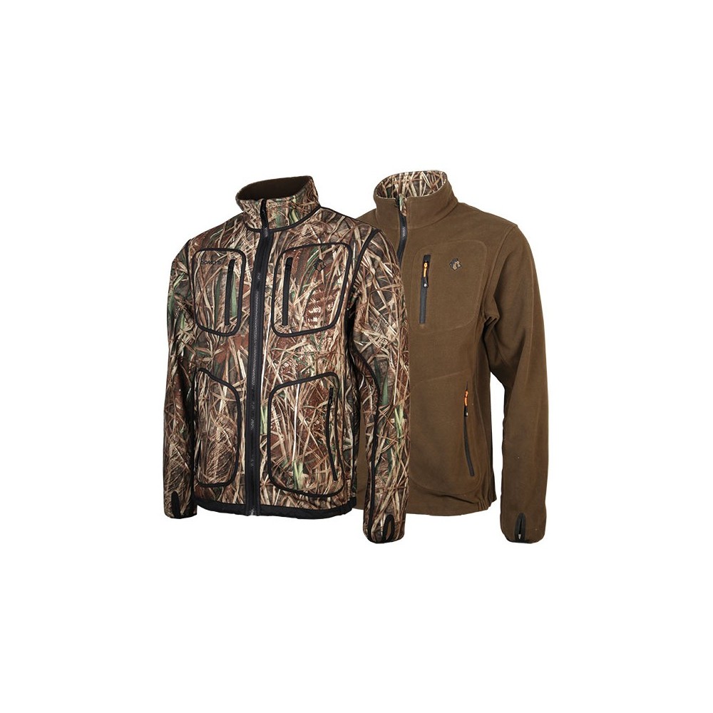Veste Polaire Personnalisable Bouquetin – Idéale Pour La Chasse, Avec Impressions Sur Mesure