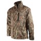 Veste bicolore camouflage roseaux/vert