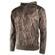 Sweat polaire capuche camouflage roseaux