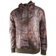 Sweat polaire camo forest capuche enfant
