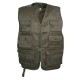 Gilet Reporter Percussion pour Enfants - Coloris Kaki
