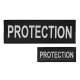 Lot de dossard et poche poitrine PROTECTION