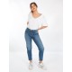 Jeans COMPLICES Alma Stone pour femme taille haute Stretch