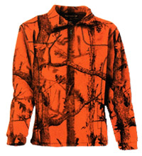 Blouson polaire fluo - Vetements chasse haute visibilité