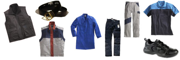 Tenue pour le magasinier