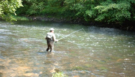pratiquer la peche à la ligne