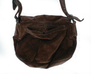 sac besace musette velours
