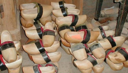 sabots en bois, fabrication artisanale