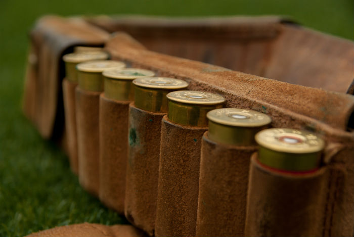 cartouchière de chasse